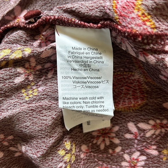 Madewell Ruffle-Wrap Dress in Windowbox Floral - Picture 9 of 9